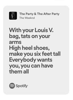 with your louis v bag|the after party lyrics meaning.